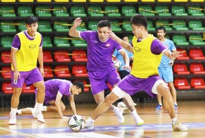 Cữ dượt chất lượng cho tuyển futsal Việt Nam