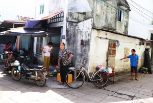 Thị trấn Diên Khánh: Nhiều khu vực bị ngập nước trong mùa mưa