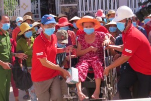 Hơn 14.000 lượt người hưởng lợi từ dự án "Nâng cao năng lực ứng phó khẩn cấp cho Hội Chữ thập đỏ Việt Nam"