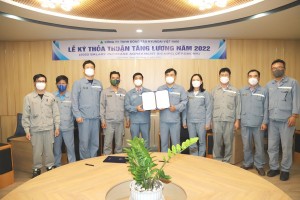 Công ty TNHH Đóng tàu Hyundai Việt Nam tăng 2,1% lương năm 2022 cho người lao động