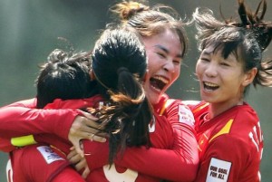 Đội tuyển bóng đá nữ Việt Nam: Chiến thắng lịch sử!