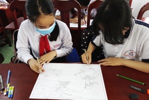 Hội thi vẽ tranh về biển, đảo Việt Nam