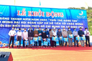 Ninh Hòa: Khởi động Tháng Thanh niên năm 2022