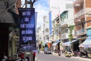 PC Khánh Hòa với hoạt động tuyên truyền hưởng ứng Chiến dịch Giờ Trái đất năm 2022