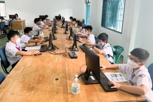 Hội thi Tin học trẻ TP. Nha Trang: 69 thí sinh tham gia thi tài