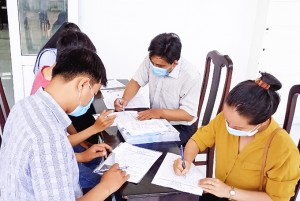 Phiên giao dịch việc làm ở Ninh Hòa: Gần 60 lao động tham gia