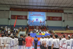 Hơn 110 võ sinh tranh tài Giải vô địch Taekwondo các nhóm tuổi tỉnh Khánh Hòa