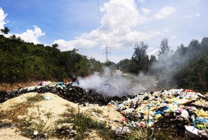 Xã Suối Tân: Khó khăn tìm bãi tập kết rác thải