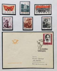 Ngày Quốc khánh Việt Nam trên tem bưu chính nước ngoài