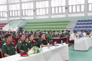 Khai mạc khóa huấn luyện giáo dục quốc phòng và an ninh cho 663 sinh viên