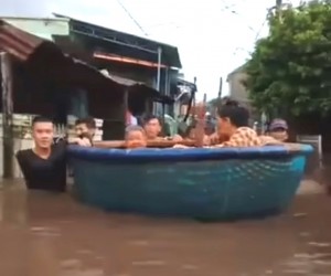 Vạn Ninh: Mưa lớn làm 51 căn nhà bị ngập, ước thiệt hại khoảng 300 triệu đồng