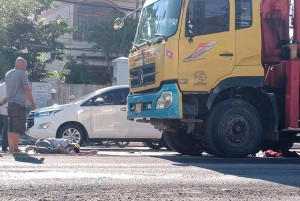 Diên Khánh: 2 vụ tai nạn khiến 2 người bị thương