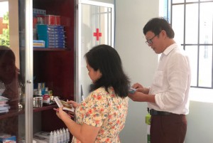 Kiểm tra công tác y tế học đường tại thị xã Ninh Hòa