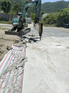Xã Phước Đồng: Phá dỡ các đường bê tông trái phép