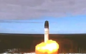 Bộ Quốc phòng Nga thông báo thử nghiệm thành công tên lửa Sarmat