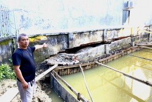 Thi công bể nước ngầm gây sụt lún nhà dân: Nhà thầu cam kết bồi thường