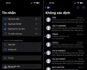 iPhone hỗ trợ lọc tin nhắn rác tại Việt Nam