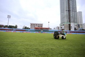Sân vận động 19-8 Nha Trang: Đảm bảo thông thoáng cho trận mở màn V.League 1