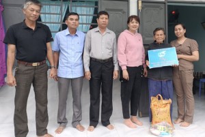Hội Phụ nữ xã Ninh Quang bàn giao "Mái ấm tình thương" cho hộ gia đình có hoàn cảnh khó khăn