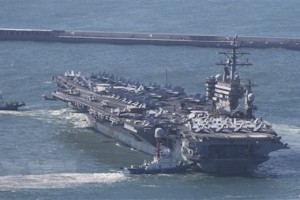 Mỹ - Nhật - Hàn tập trận chung tại vùng biển ngoài khơi bán đảo Triều Tiên