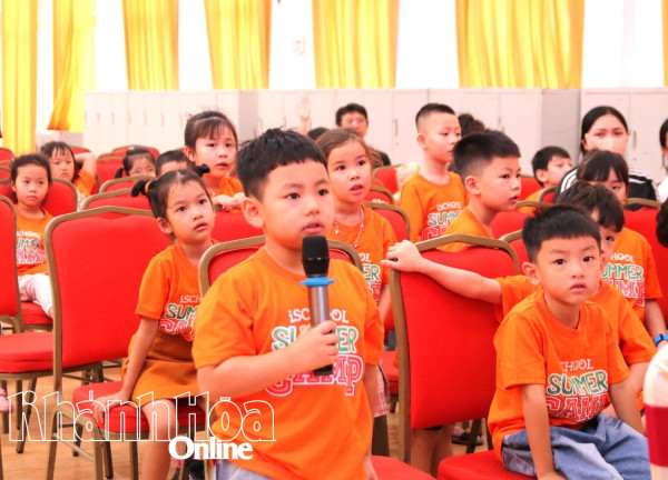 Trường iSchool Nha Trang khai giảng khóa hè Summer Camp 2025